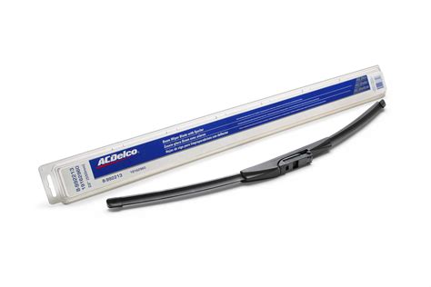 ACDelco tips for installation of slide lock style wiper blades. . Acdelco wiper blade